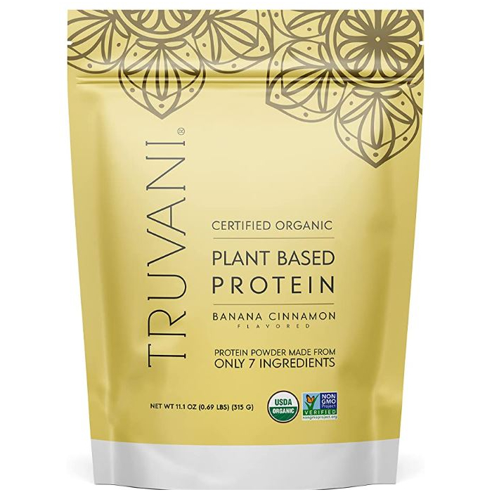 Truvani Banana Cinnamon Plant Protein Powder 10 servings - Main