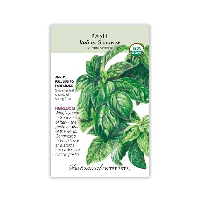 Botanical Interests Basil - Main