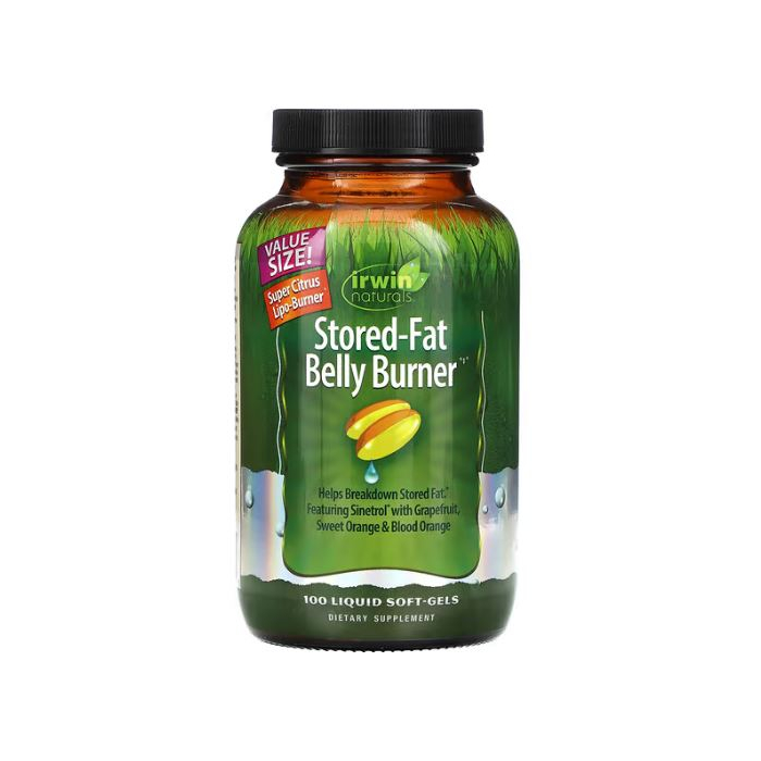 Irwin Naturals Stored-Fat Belly Burner, 100 Softgels