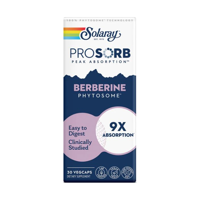 Solaray Berberine Phytosome 9X Absorption - Main Package