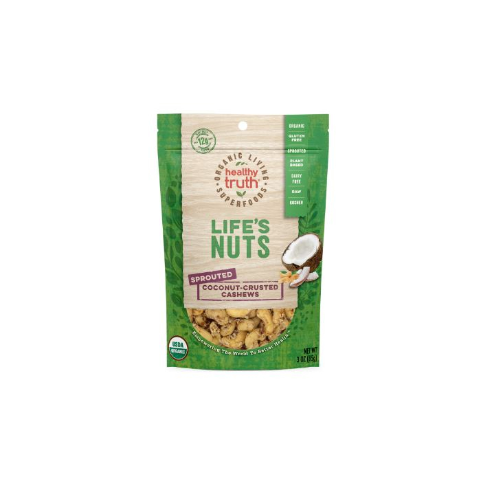 Healthy Truth Coconut-Crusted Cashews - Main