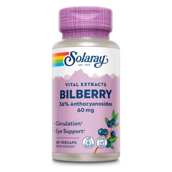 Solaray Bilberry 60mg - Main