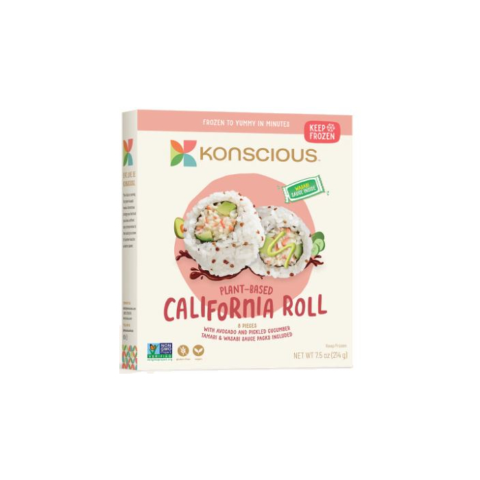 Konscious Plant-Based California Rolls, 7.5 oz.