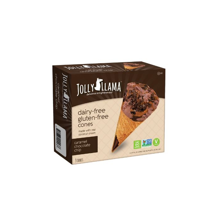 Jolly Llama Caramel Chocolate Cones - Main