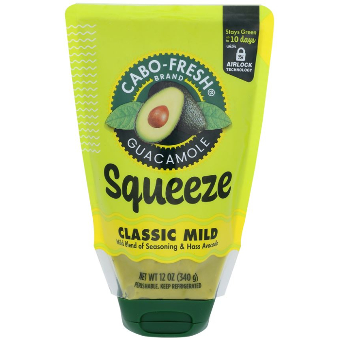 Cabo Fresh Squeeze Classic Mild Guacamole, 12 oz.