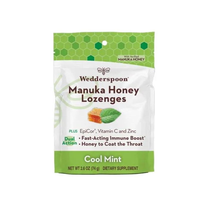 Wedderspoon Manuka Honey Lozenges Cool Mint - One
