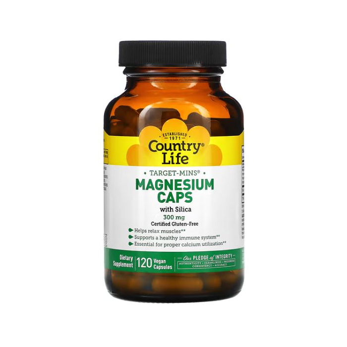 Country Life Magnesium Caps - Main