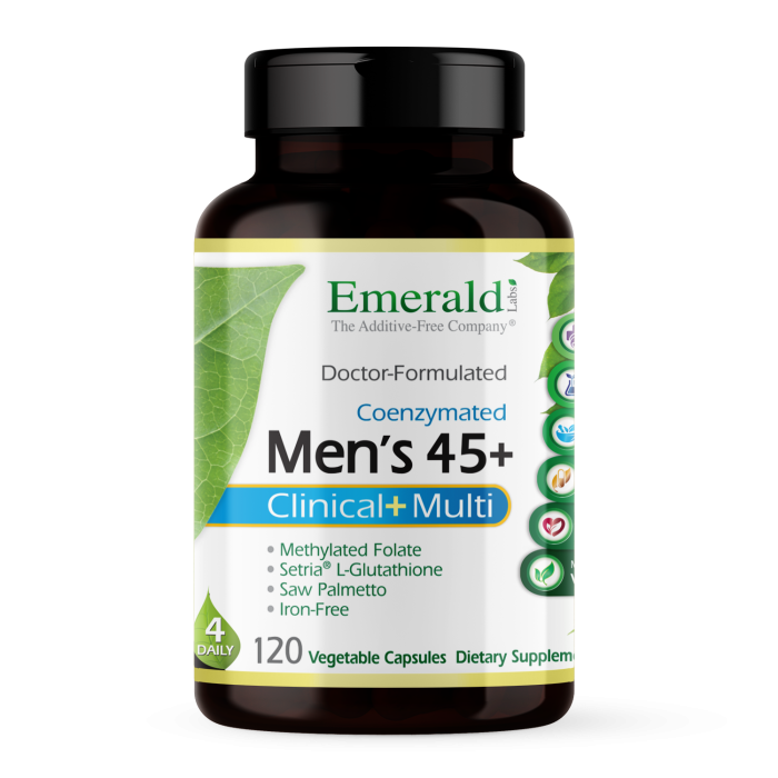Emerald Labs Men's 45+ Clinical Multi - Main
