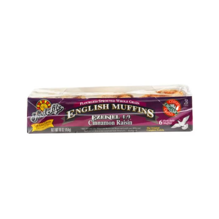 Food For Life Cinnamon Raisin English Muffins - Main