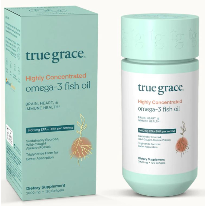 True Grace Omega-3 Fish Oil - Main