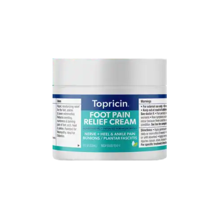 Topricin Foot Pain Relief Cream - Main