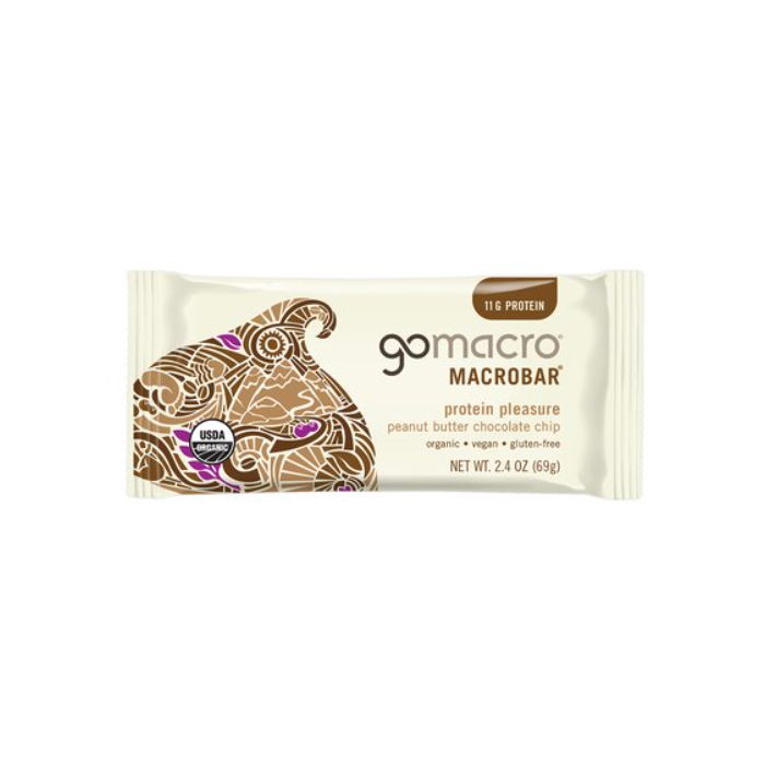 GoMacro Peanut Butter Chocolate Chip MacroBar, 2.3oz