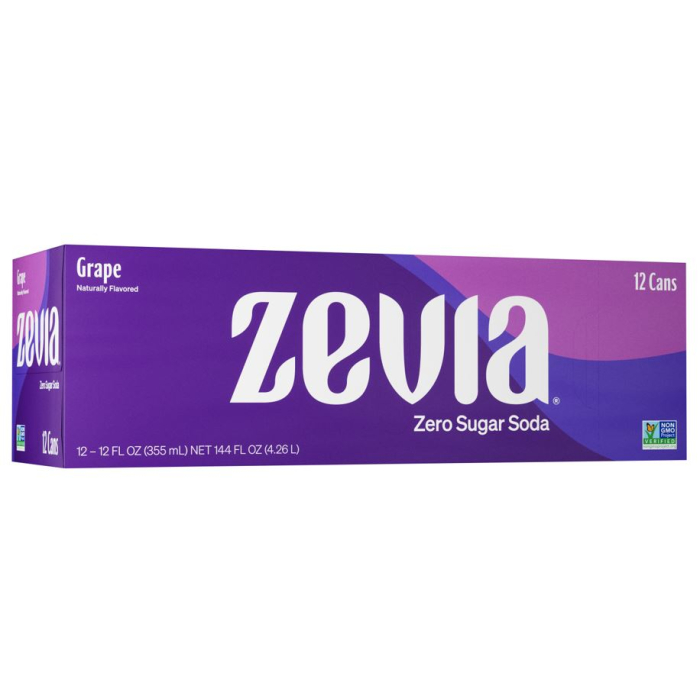 Zevia Grape Soda - Main