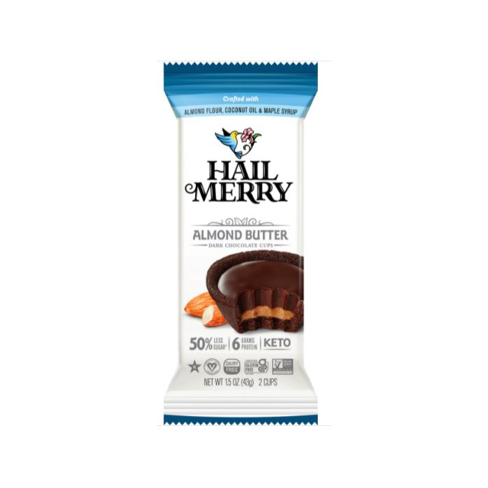 Hail Merry Chocolate Almond Butter Cups - New Package