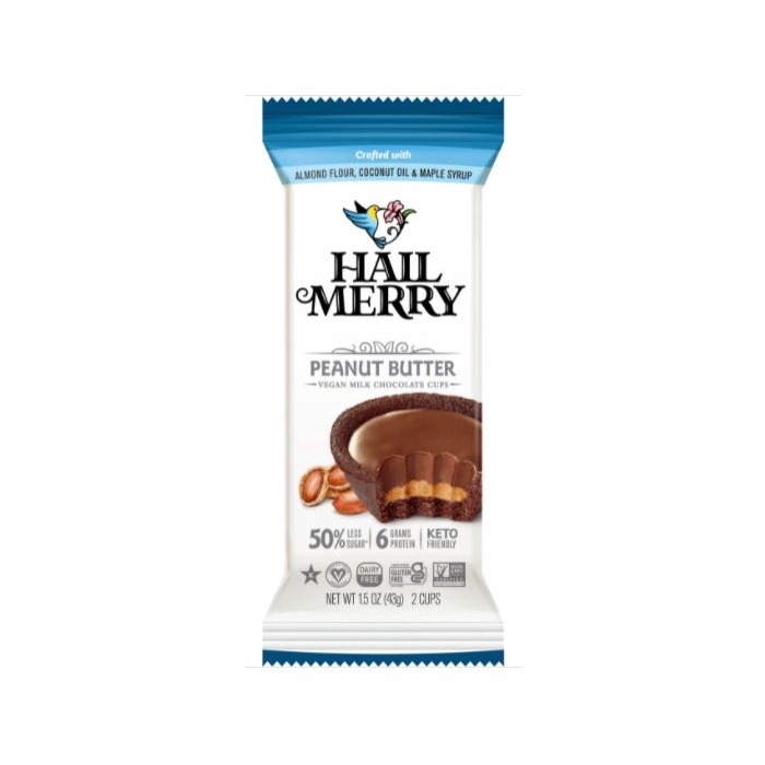 Hail Merry Chocolate Peanut Butter Cups - New Package