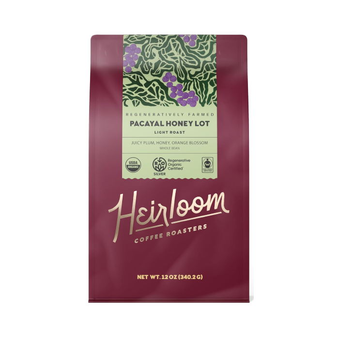 Heirloom Coffee Roasters Pacayal Honey Lot Blend, 12 oz.