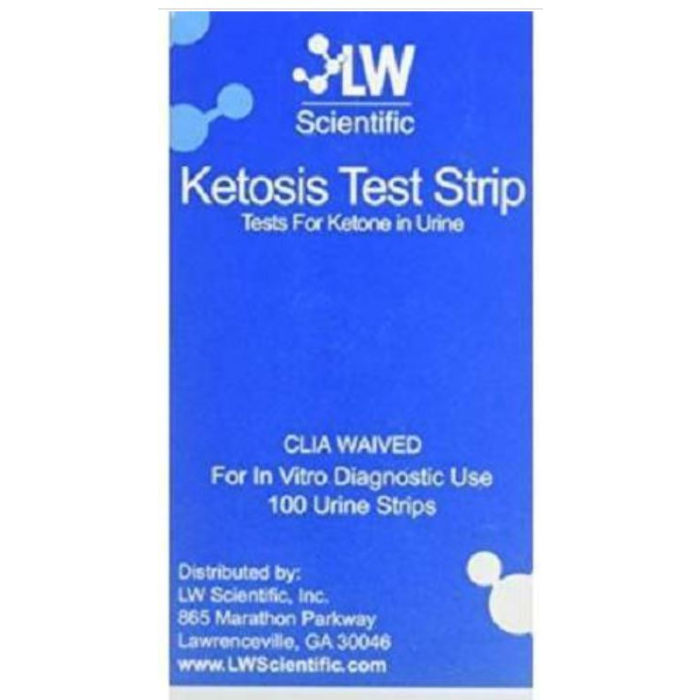 LW Scientific Ketosis Test Strips - Main