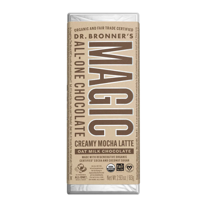 Dr. Bronner's Creamy Mocha Latte - Main