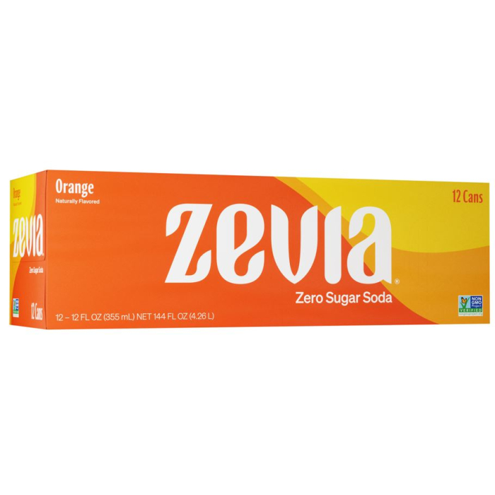 Zevia Orange Soda - Main