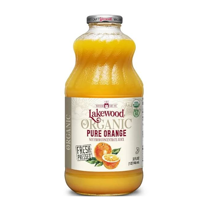 Lakewood Organic Orange Juice, 32 fl. oz.