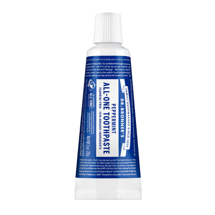 Dr. Bronner's Peppermint Toothpaste - Main 