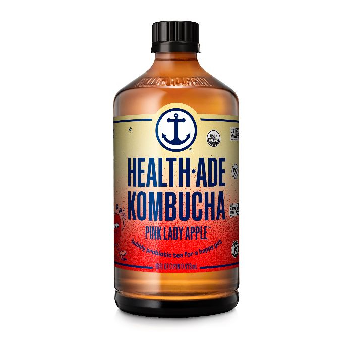 Health Ade Pink Lady Apple Kombucha, 16 oz.