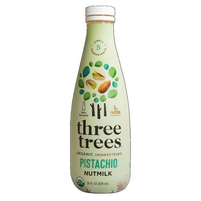 Three Trees Pistachio Nutmilk, 28 oz.