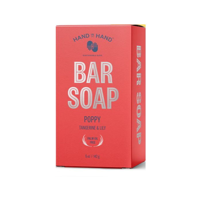 Hand in Hand Poppy Bar Soap -Main