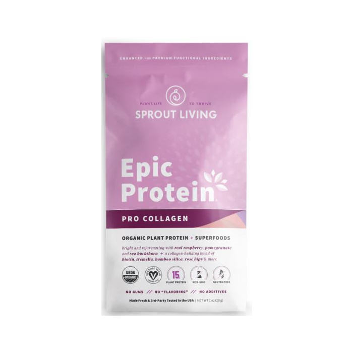 Sprout Living Epic Protein Pro Collagen - Front view
