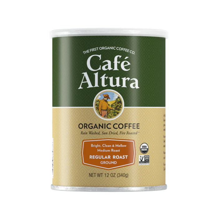 Cafe Altura Regular Roast Organic Coffee, 12 oz.