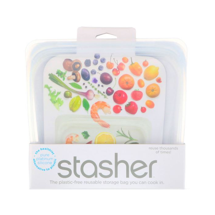 Stasher Sandwich Bag Clear - Main