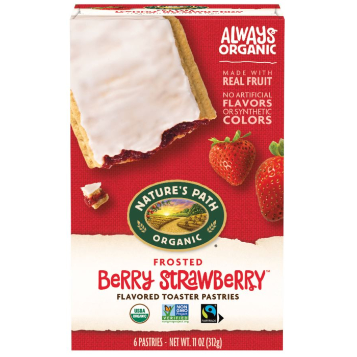 Nature's  Path Berry Strawberry Pastries - Main