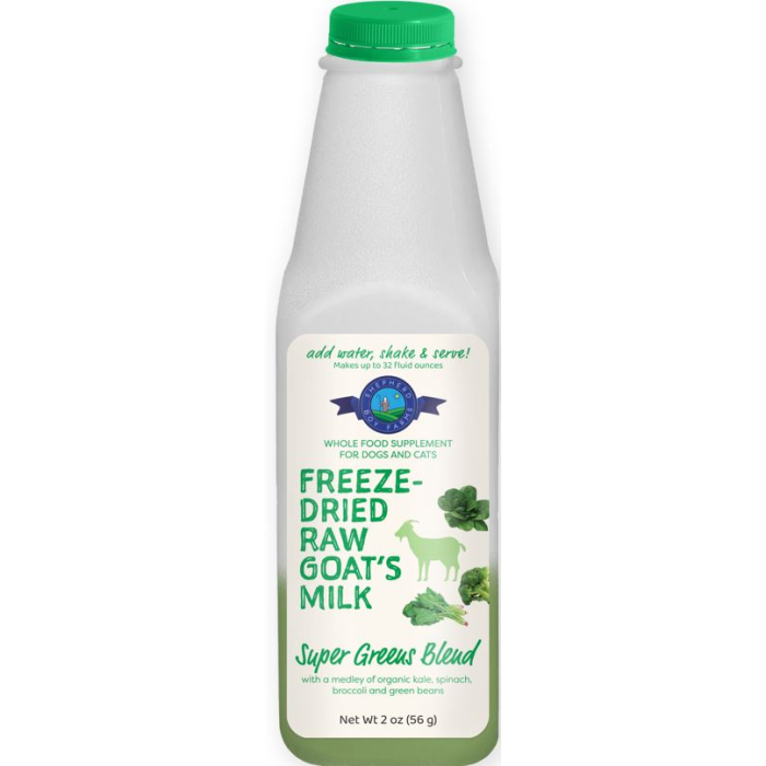 Shepard Boy Farms Freeze Dried Raw Goatms Milk Greens -  Main