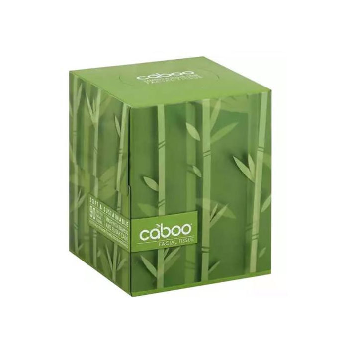 Caboo Facial Tissue, 1 box