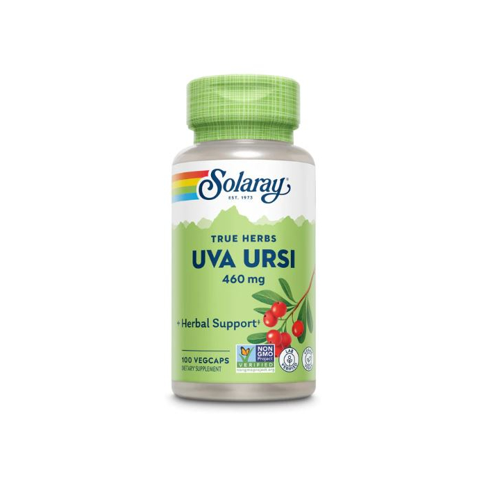 Solaray Uva Ursi 500 mg, 100 Veg caps