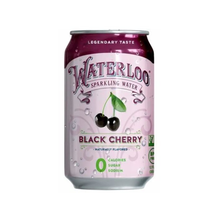 Waterloo Sparkling Water Black Cherry - Main