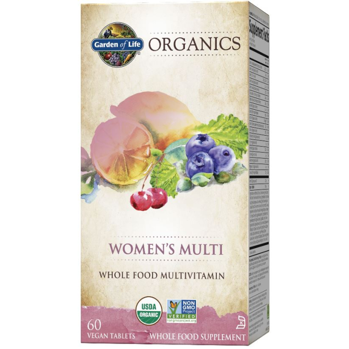 Garden of Life Organics Women's Multi, 60 Tablets