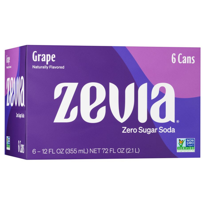 Zevia Grape Soda - Main
