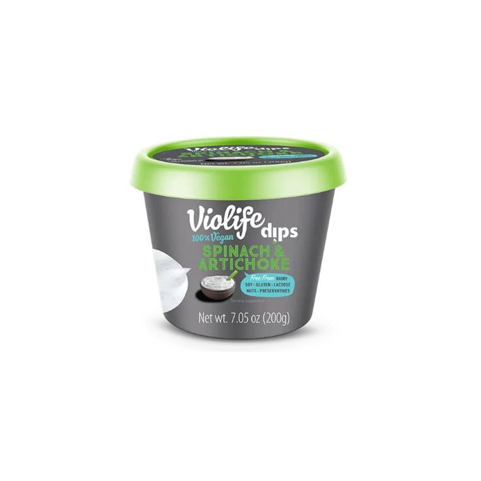 Violife dips Spinach Artichoke, 7.05 oz.