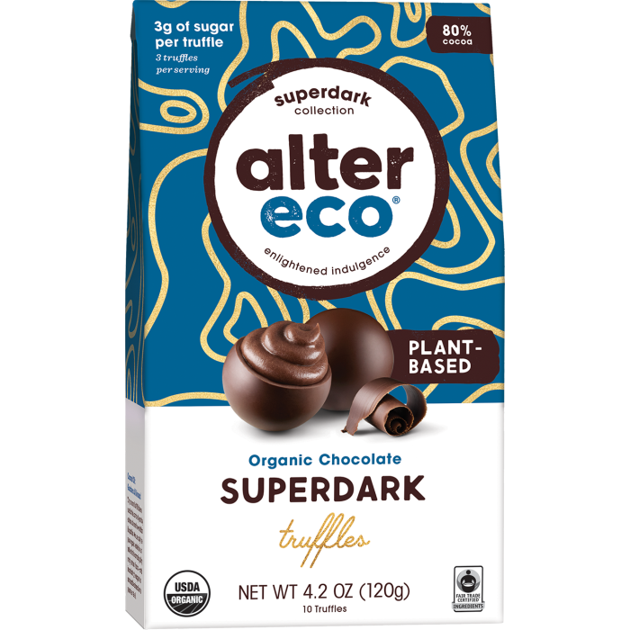 Alter Eco Superdark Truffles, 10 Count