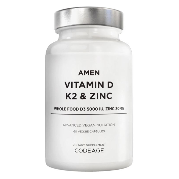 Codeage Amen Vitamin D K2 and Zinc