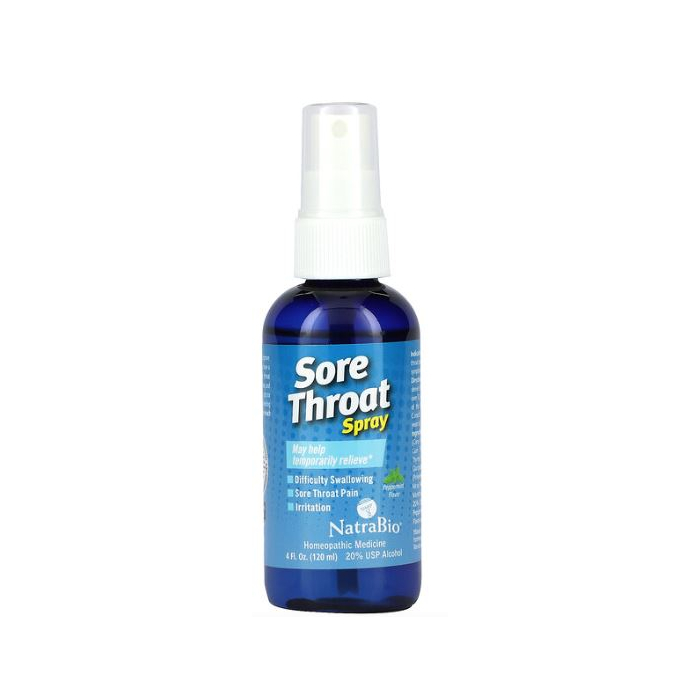 Sore Throat  Peppermint Spray,   4 oz.