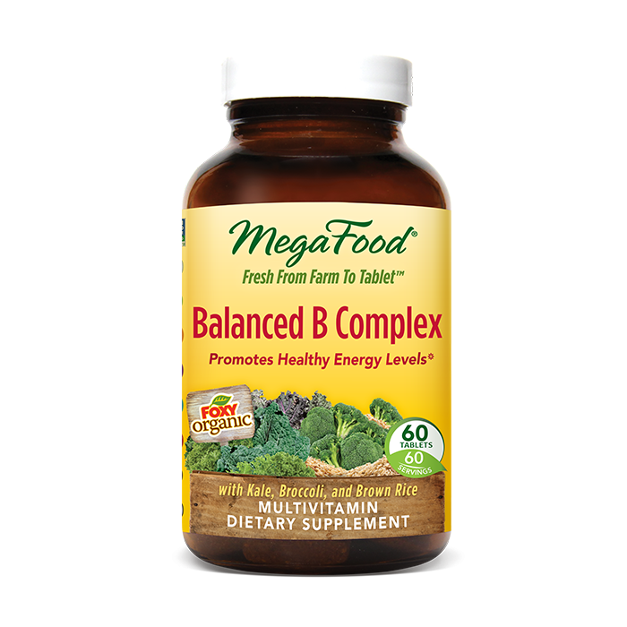 MegaFood Balanced B Complex, 60 Tablets