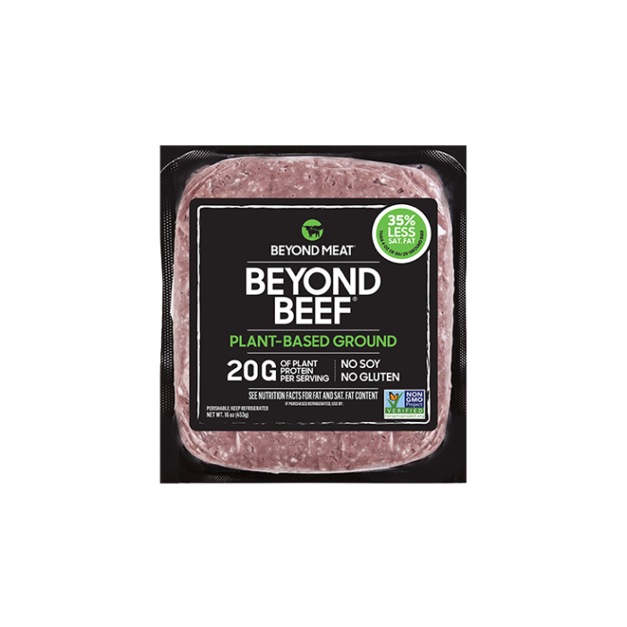 Beyond Meat Beyond Beef, Plant-Based Ground Beef