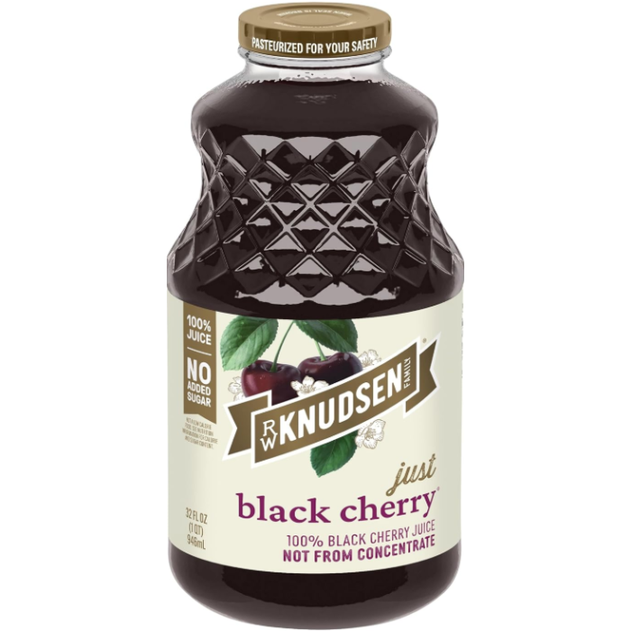 RW Knudsen Just Black Cherry Juice, 32oz.