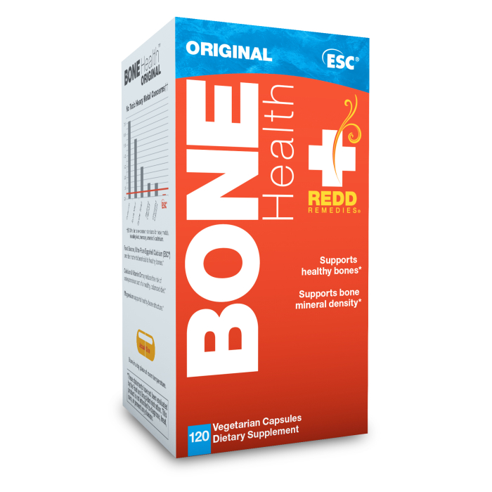 Redd Remedies Bone Health Original, 120 Capsules