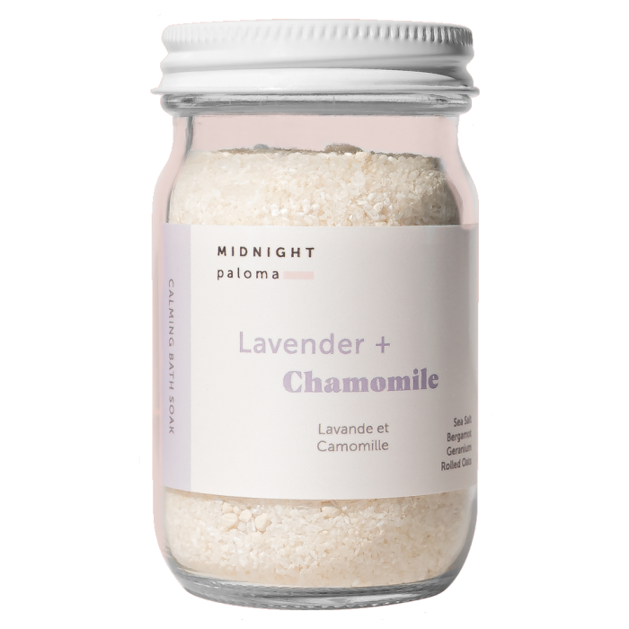 Midnight Paloma Lavender + Chamomile Calming Bath Soak, 4 oz. 