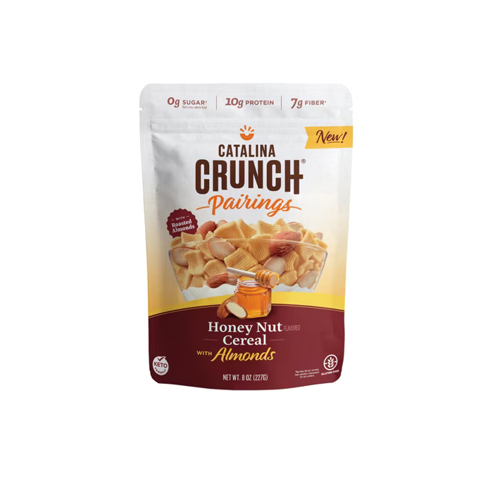 Catalina Crunch Honey Nut Almond KETO Friendly Cereal, 8 oz.