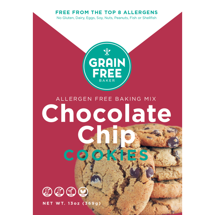 The Grain Free Baker Chocolate Chip Cookie mix - Main