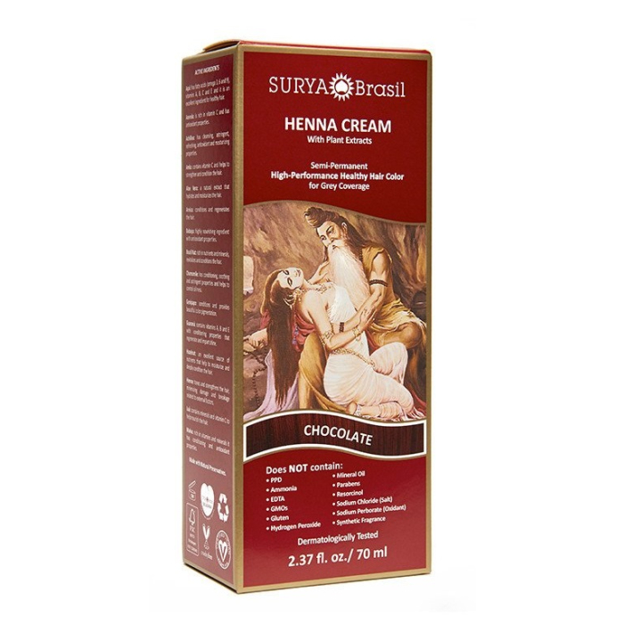 Surya Brasil Henna Cream, Chocolate